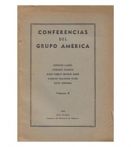 CONFERENCIAS DEL GRUPO AMÉRICA, Vol. 2 solamente