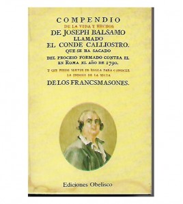 COMPENDIO DE LA VIDA Y HECHOS DE JOSEP BALSAMO LLAMADO EL CONDE CALLIOSTRO