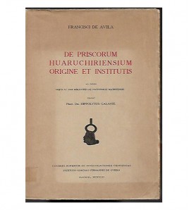 DE PRISCORUM HUARUCHIRIENSIUM ORIGINE ET INSTITUTIS