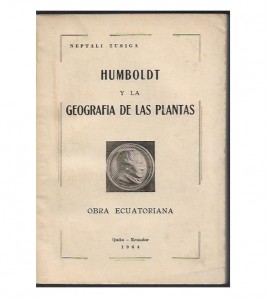 HUMBOLDT Y LA GEOGRAFÍA DE LAS PLANTAS