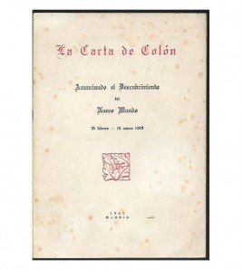 LA CARTA DE COLÓN