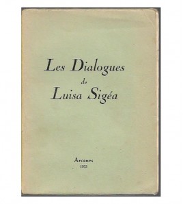 LES DIALOGUES DE LUISA SIGÉA