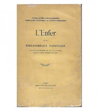 LENFER DE LA BIBLIOTHÈQUE NATIONALE