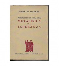 PROLEGÓMENOS PARA UNA METAFÍSICA DE LA ESPERANZA