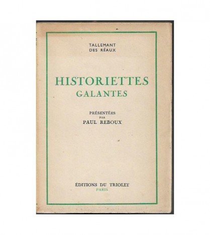 HISTORIETTES  GALANTES