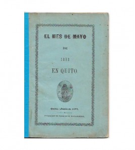 EL MES DE MAYO DE 1878 EN QUITO