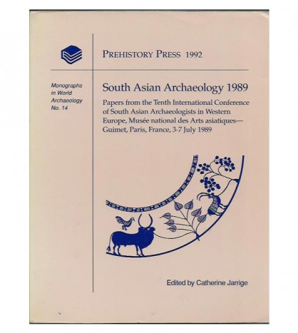 SOUTH ASIAN ARCHAEOLOGY 1989