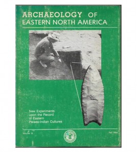ARCHAEOLOGY OF EASTERN NORTH AMERICA, Vol. 12, FALL