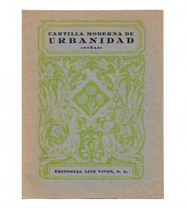 CARTILLA MODERNA DE URBANIDAD (NIÑAS)