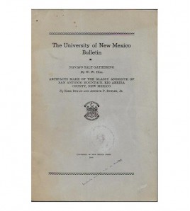 THE UNIVERSITY OF NEW MEXICO BULLETIN, ANTHROPOLOGICAL SERIES, VOL. 3, Nº 4