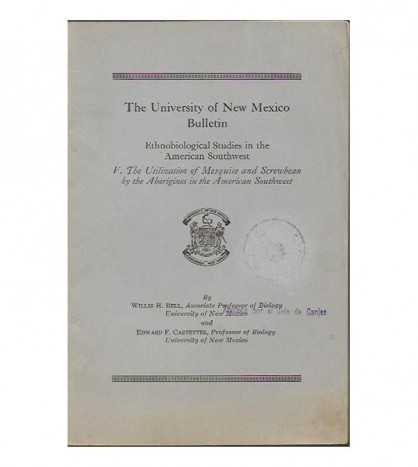 THE UNIVERSITY OF NEW MEXICO BULLETIN, BIOLOGICAL SERIES, VOL. 5, Nº 2