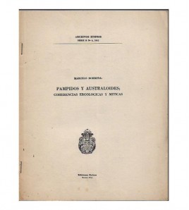 ARCHIVOS ETHNOS, SERIE B, Nº 6, Separata