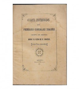 CUARTA INSTRUCCIÓN, DIRIGIDA AL CLERO DE SU DIÓCESIS