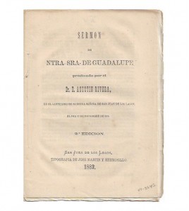SERMÓN DE NTRA. SRA. DE GUADALUPE