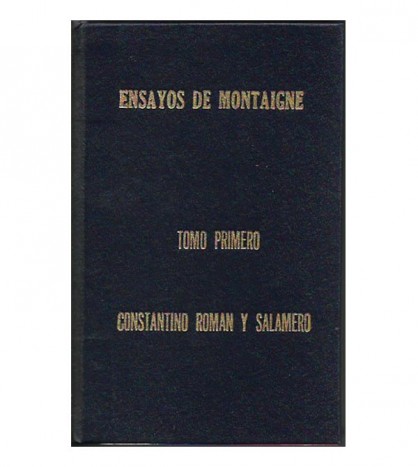 ENSAYOS DE MONTAIGNE, I-II