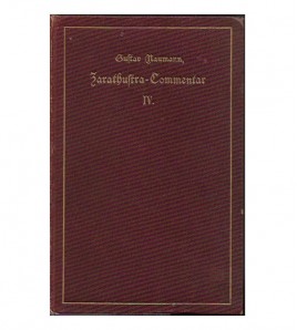 ZARATHUSTRA - COMMENTAR. IV VIERTER THEIL