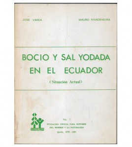BOCIO Y SAL YODADA EN EL ECUADOR (SITUACIÓN ACTUAL)
