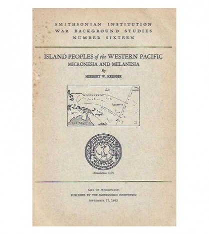 ISLAND PEOPLES OF THE WESTERN PACIFIC. MICRONESIA AND MELANESIA