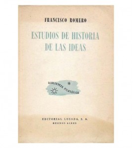ESTUDIOS DE HISTORIA DE LAS IDEAS