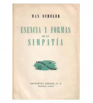 ESENCIA Y FORMAS DE LA SIMPATÍA
