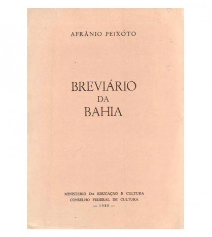BREVIÁRIO DA BAHIA