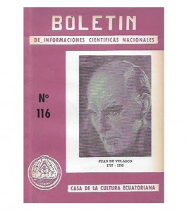 BOLETÍN DE INFORMACIONES CIENTÍFICAS NACIONALES, Nº 116
