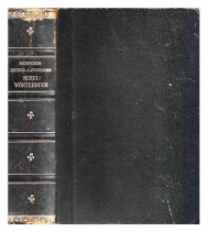 DEUTSCH-LATEINISCHES SCHULWÖRTERBUCH MIT SYNONYMISCHEN UND STILISTISCHEN, INSBESONDERE ANTIBARBARISTISCHEN BEMERKUNGEN