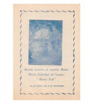 RESEÑA HISTÓRICA DE NUESTRA MADRE MARÍA NATIVIDAD DEL GUAYCO "MAMA NATI" EN SU FIESTA DEL 8 DE SEPTIEMBRE