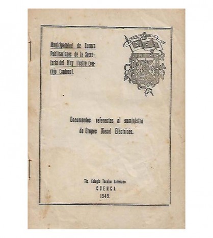 DOCUMENTOS REFERENTES AL SUMINISTRO DE GRUPOS DIESEL ELÉCTRICOS