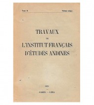 TRAVAUX DE L'INSTITUT FRANÇAIS D'ÉTUDES ANDINES, VOL. 2