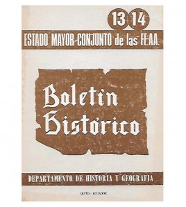 BOLETÍN HISTÓRICO, AÑO IV, Nº 13-14. ENERO-JUNIO