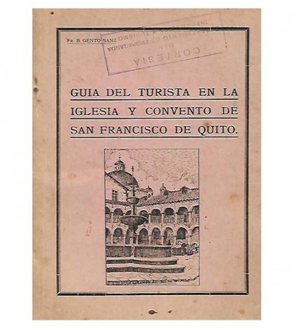 GUÍA DEL TURISTA EN LA IGLESIA DE SAN FRANCISCO DE QUITO