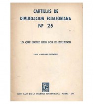 LO QUE SUCRE HIZO POR EL ECUADOR