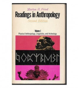 READINGS IN ANTHROPOLOGY I-II