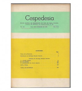 Cespedesia, Vol. 3, No. 9-12