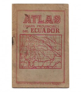 ATLAS DEL ECUADOR. Mapa...
