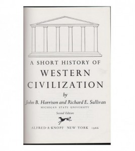A SHORT HISTORY OF WESTERN...